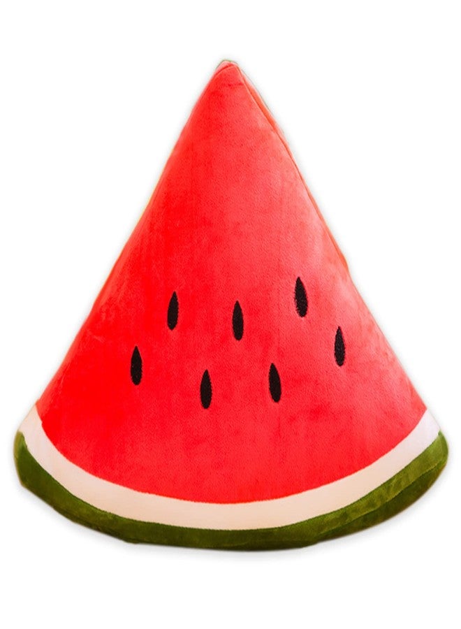 CHELEI2019 11.8" Watermelon Pillow Plush Soft Stuffed Fruit Cushion Hug Toy Gifts for Kids - Image 1